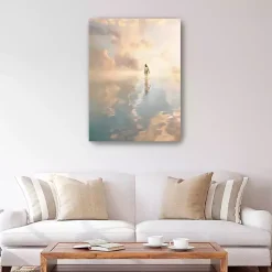 Kirklands Home Jesus Walking on Water Canvas Art Print, 30x40 in. Outlet