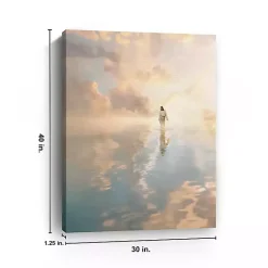 Kirklands Home Jesus Walking on Water Canvas Art Print, 30x40 in. Outlet