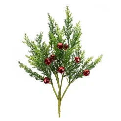 Christmas Tree Decorations>Kirklands Home Jingle Bells and Pine Tree Picks, Set of 6