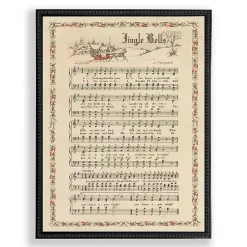 Christmas Art & Wall Decor>Kirklands Home Jingle Bells Christmas Hymn Wall Plaque