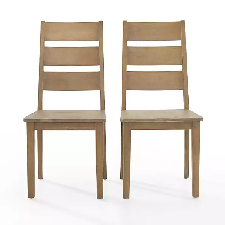 Kirklands Home Jolie Ladder Back 2-pc. Dining Chair Set Tan Discount