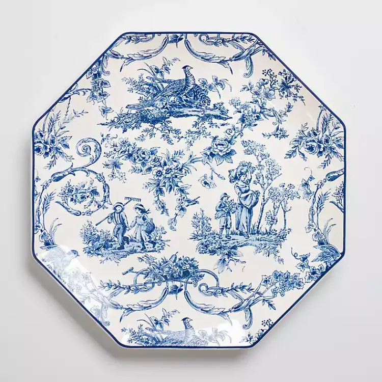 Kirklands Home Jolie Toile Dinner Plate Discount