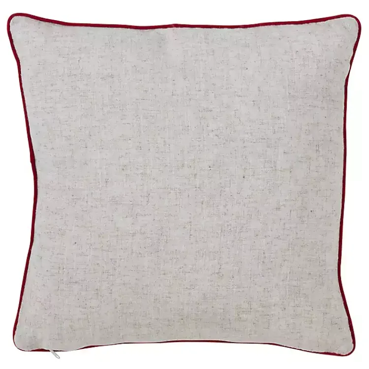 Pillows>Kirklands Home Jolly Snowman Christmas Pillow