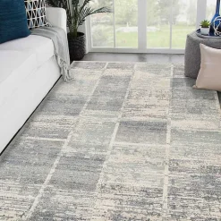 Kirklands Home Jordan Aly Modern Area Rug, 7x10 Gray Discount