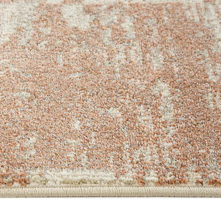 Kirklands Home Jordan Aly Sand Modern Area Rug, 5x7 Red Best