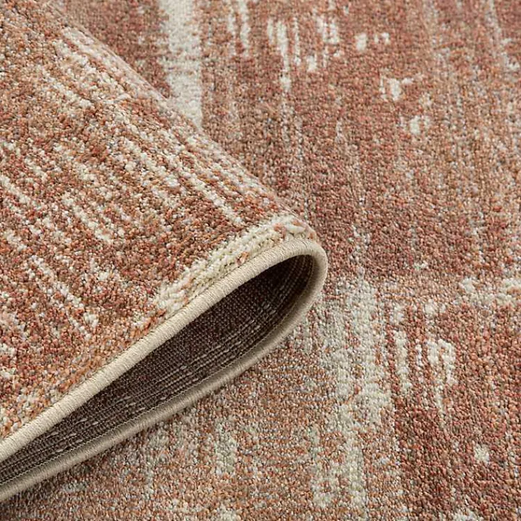 Kirklands Home Jordan Aly Sand Modern Runner, 2x10 Red Online