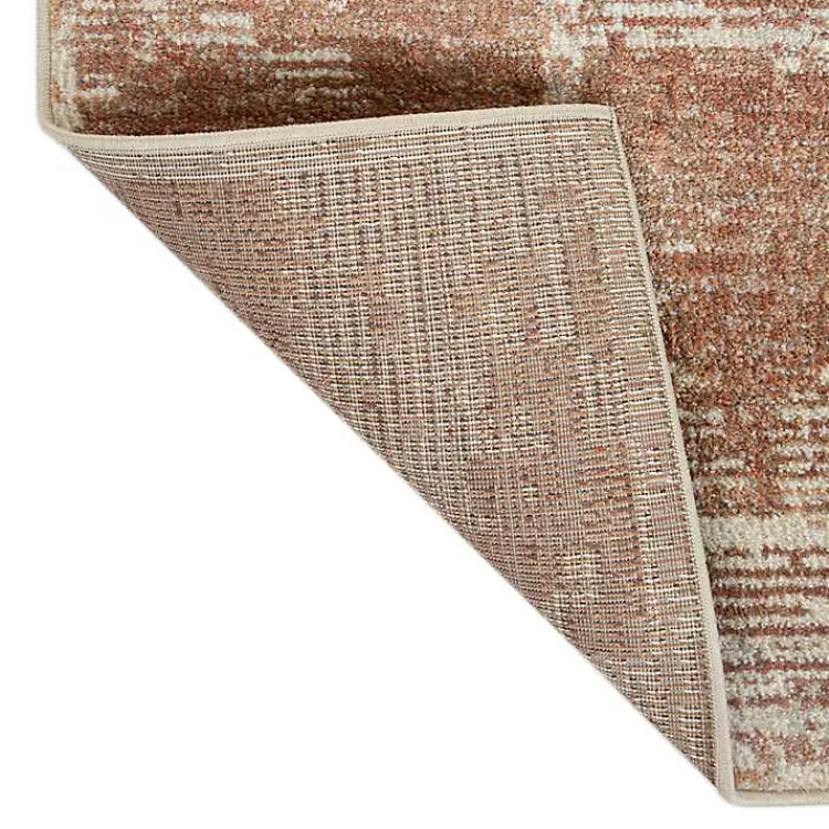 Kirklands Home Jordan Aly Sand Modern Runner, 2x10 Red Online