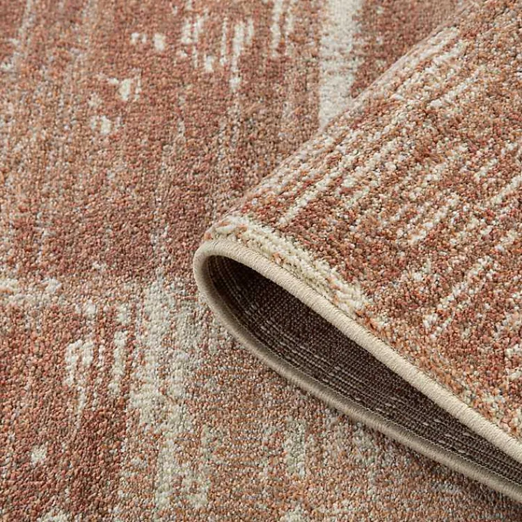 Kirklands Home Jordan Aly Sand Modern Runner, 2x10 Red Online