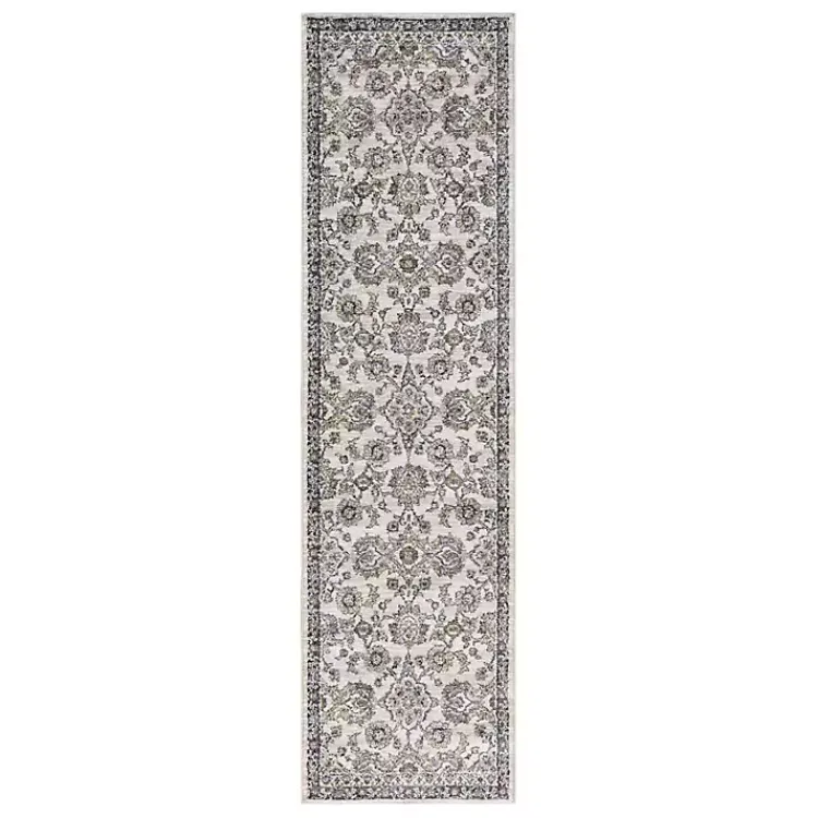 Kirklands Home Jordan Bea Charcoal Runner, 2x10 Sale