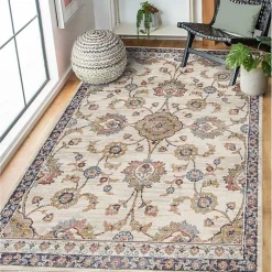 Kirklands Home Jordan Bea Area Rug, 7x10 Ivory Sale