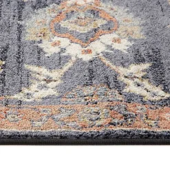 Kirklands Home Jordan Bea Navy Blue Area Rug, 6x9