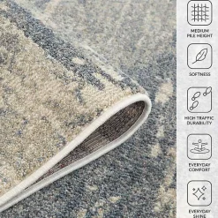 Kirklands Home Jordan Delia Area Rug, 7x10 Gray Online