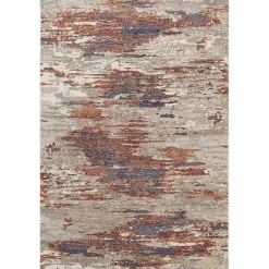 Kirklands Home Jordan Delia Beige Area Rug, 5x7 Multi New