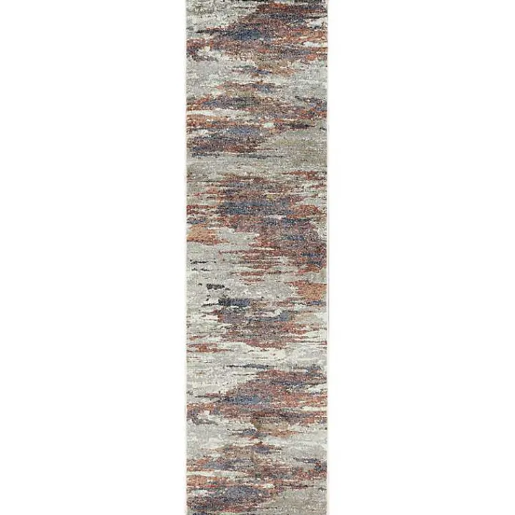 Kirklands Home Jordan Delia Beige Runner, 2x10 Multi New