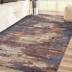 Kirklands Home Jordan Delia Rust Area Rug, 5x7