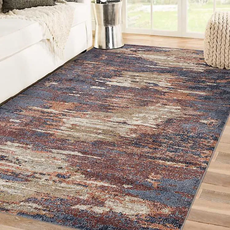 Kirklands Home Jordan Delia Rust Area Rug, 7x10 Multi