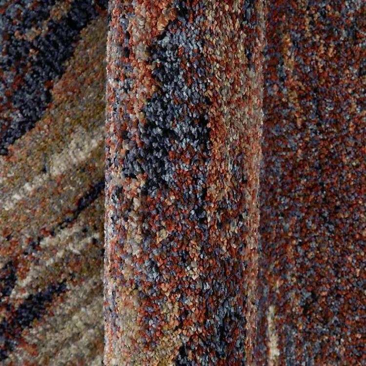 Kirklands Home Jordan Delia Rust Area Rug, 7x10 Multi