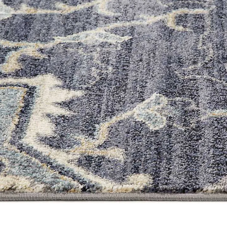 Kirklands Home Jordan Eva Medallion Area Rug, 6x9 Purple Hot