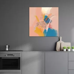Kirklands Home Joy Anyway Abstract Canvas Art Print Online
