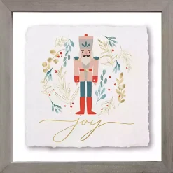 Christmas Art & Wall Decor>Kirklands Home Joy Nutcracker Framed Art Print