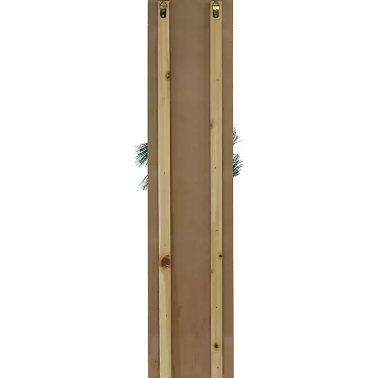 Outdoor Christmas Decorations>Kirklands Home Joy to the World Wreath Christmas Porch Board