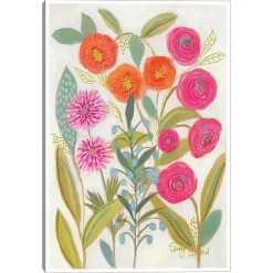 Kirklands Home Joyful Garden VII Framed Canvas Art Print Multi Online