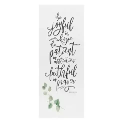 Kirklands Home Joyful in Hope Canvas Art Print White Hot