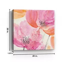 Kirklands Home Joyous I Canvas Art Print Pink Online
