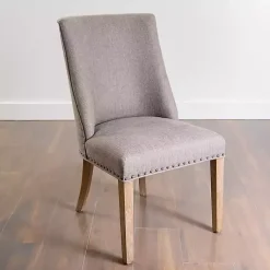 Kirklands Home Julia Upholstered Dining Chair Gray Sale