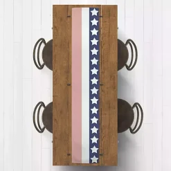 Kirklands Home July 4th Simple Stripe Decorative Table Runner Discount