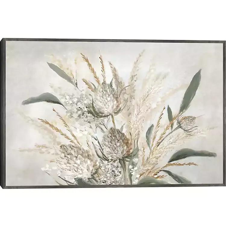 Kirklands Home Juno Framed Canvas Art Print Tan New