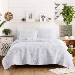Kirklands Home Justina Blakeney Cloud Hamsa King Quilt Set White Outlet