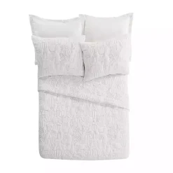 Kirklands Home Justina Blakeney Cloud Hamsa King Quilt Set White Outlet