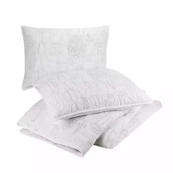 Kirklands Home Justina Blakeney Cloud Hamsa King Quilt Set White Outlet