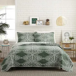 Kirklands Home Justina Blakeney Aisha Queen Quilt Set Green Online