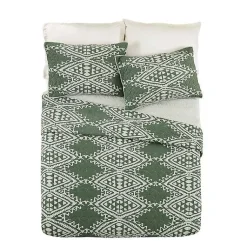 Kirklands Home Justina Blakeney Aisha Queen Quilt Set Green Online