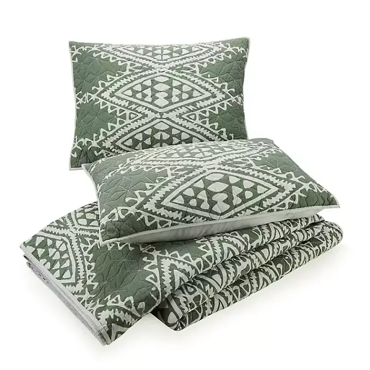 Kirklands Home Justina Blakeney Aisha Queen Quilt Set Green Online