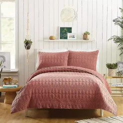 Kirklands Home Justina Blakeney 3-pc. Full/Queen Quilt Set Red Online