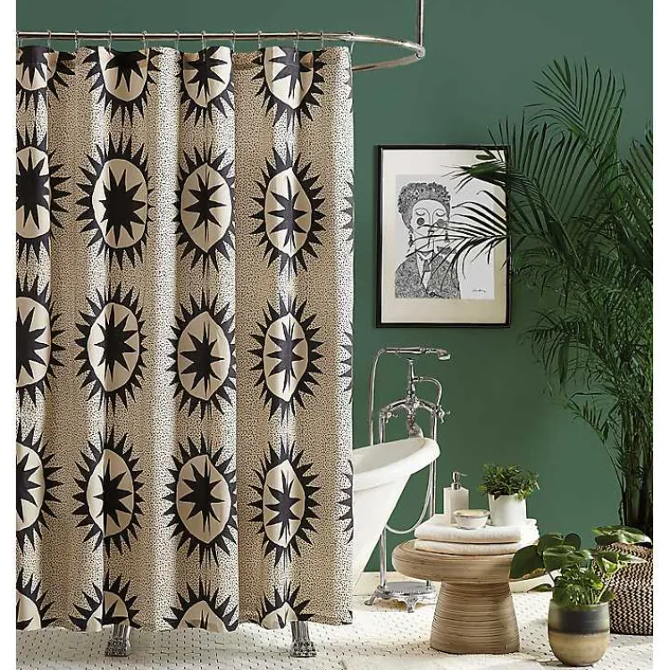 Kirklands Home Justina Blakeney Soleil Shower Curtain Outlet