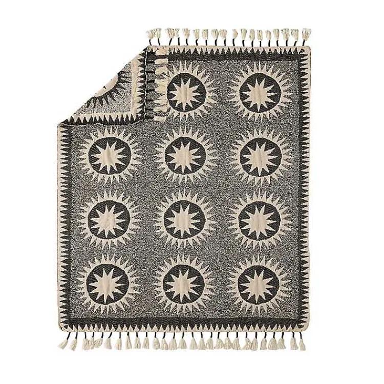Blankets & Throws>Kirklands Home Justina Blakeney Sun Medallion and Dots Throw