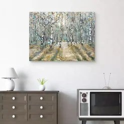 Kirklands Home Kaleidoscope Trees II Canvas Art Print, 40x30 in. Online