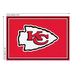 Kirklands Home Kansas City Chiefs Area Rug, 3x4 Red Sale