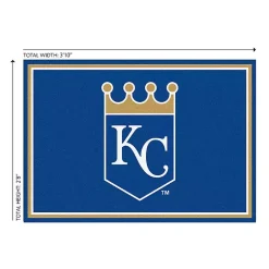 Kirklands Home Kansas City Royals Spirit Rug, 3x4 Blue Hot