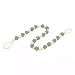 Decorative Accents>Kirklands Home Kara Beaded Wood Decorative Garland Blue