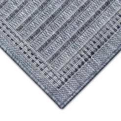 Kirklands Home Kaya Navy Gradient Indoor/Outdoor Area Rug, 6x9 Blue Hot