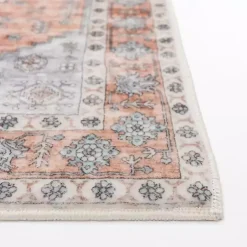 Kirklands Home Kelly Traditional Washable Runner, 2x7 Red Outlet