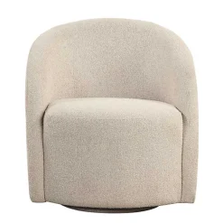 Kirklands Home Khaki Boucle Danielle Accent Chair Tan Discount