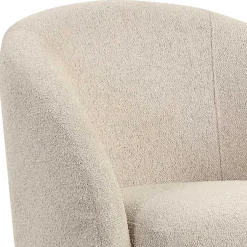 Kirklands Home Khaki Boucle Danielle Accent Chair Tan Discount