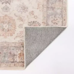 Kirklands Home Kira Traditional Washable Runner, 2x7 Ivory Best