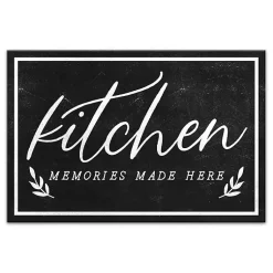 Kirklands Home Kitchen Memories Canvas Wall Plaque